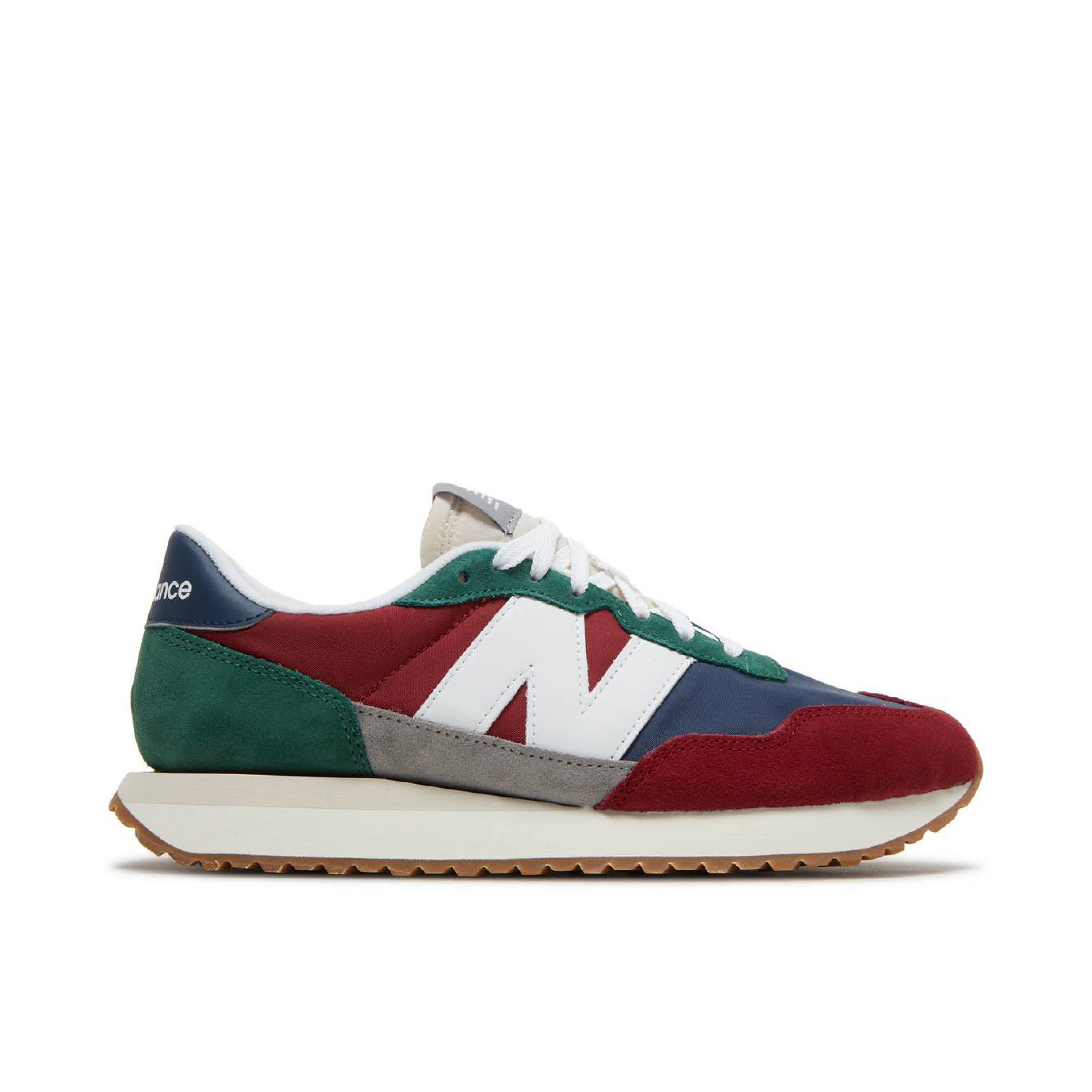 Mens New Balance 237 Nb Scarlet/Team Forest Green MS237EA Size 9 New Balance 237v1 Scarlet Team Forest Green for sale | eBay main image 3
