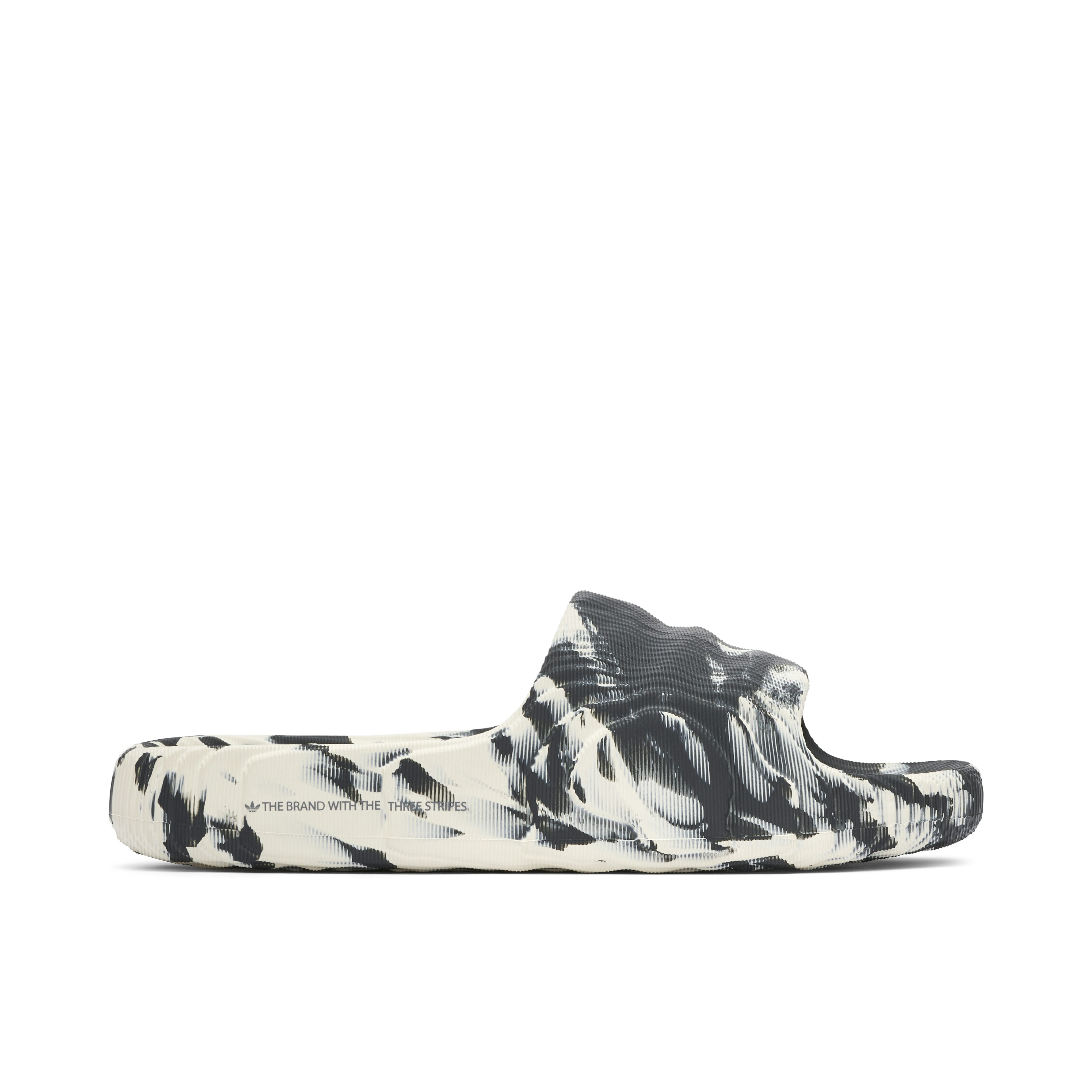 adidas Adilette 22 Slides Carbon Aluminium