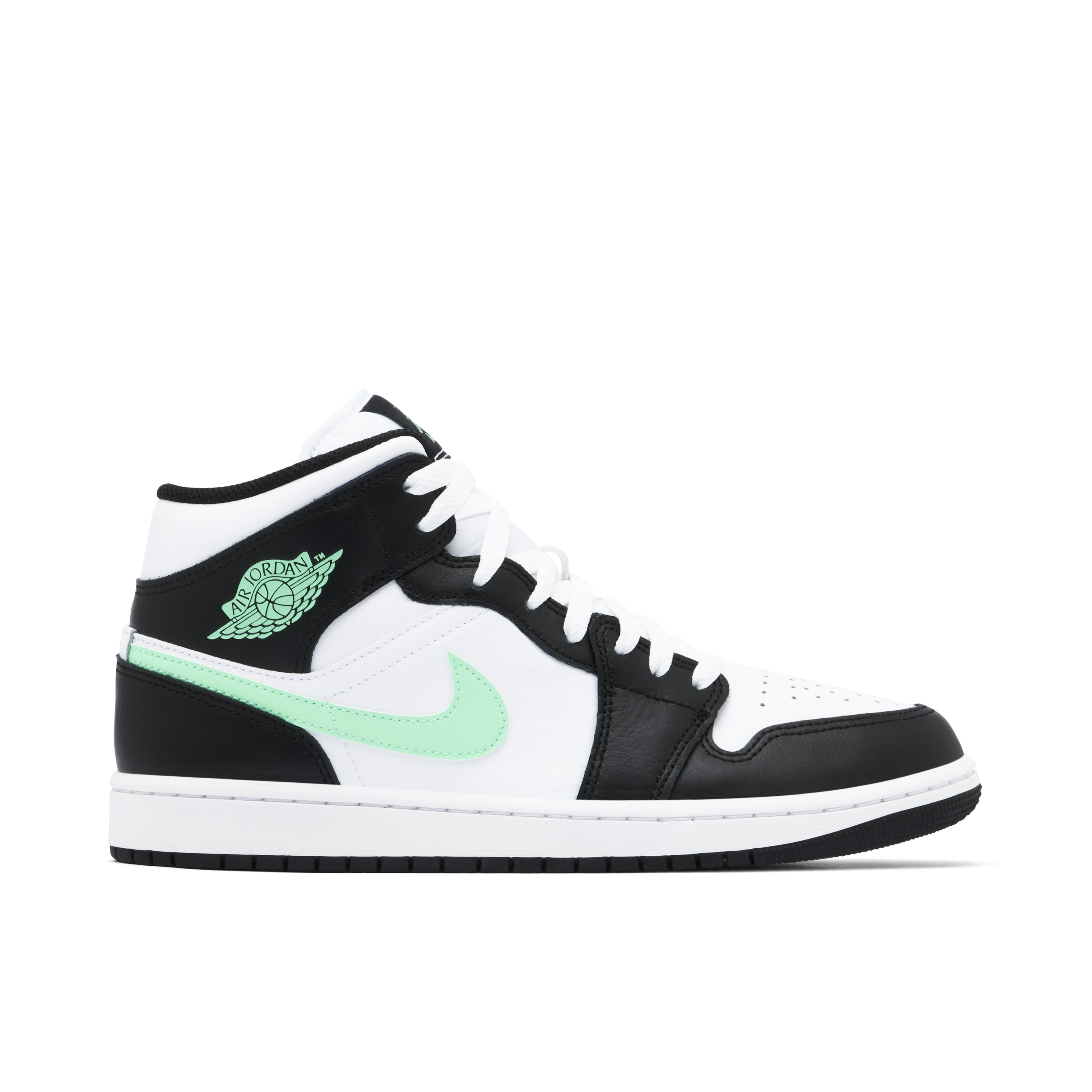 Air Jordan 1 Mid Green Glow