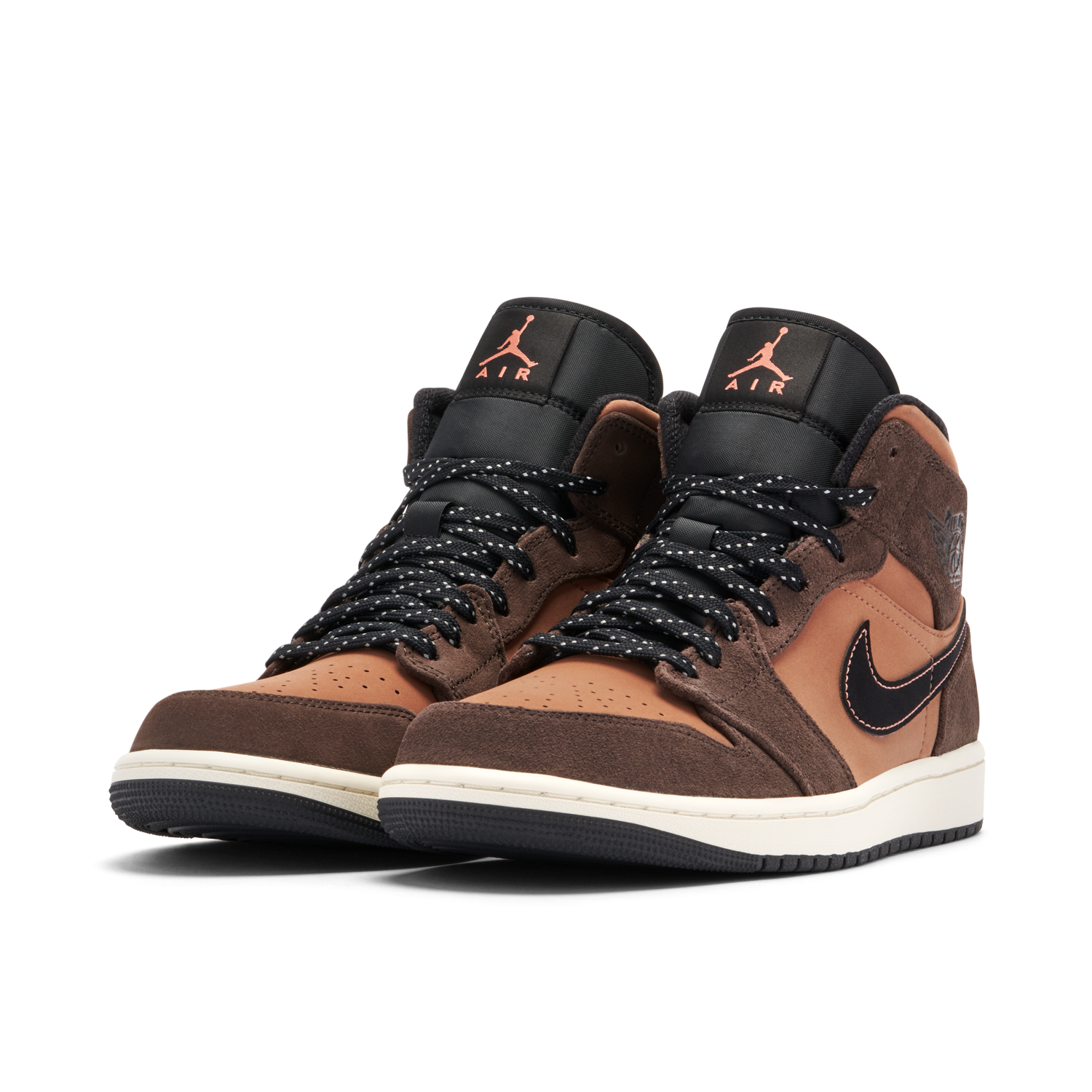 Air Jordan 1 Mid Brown