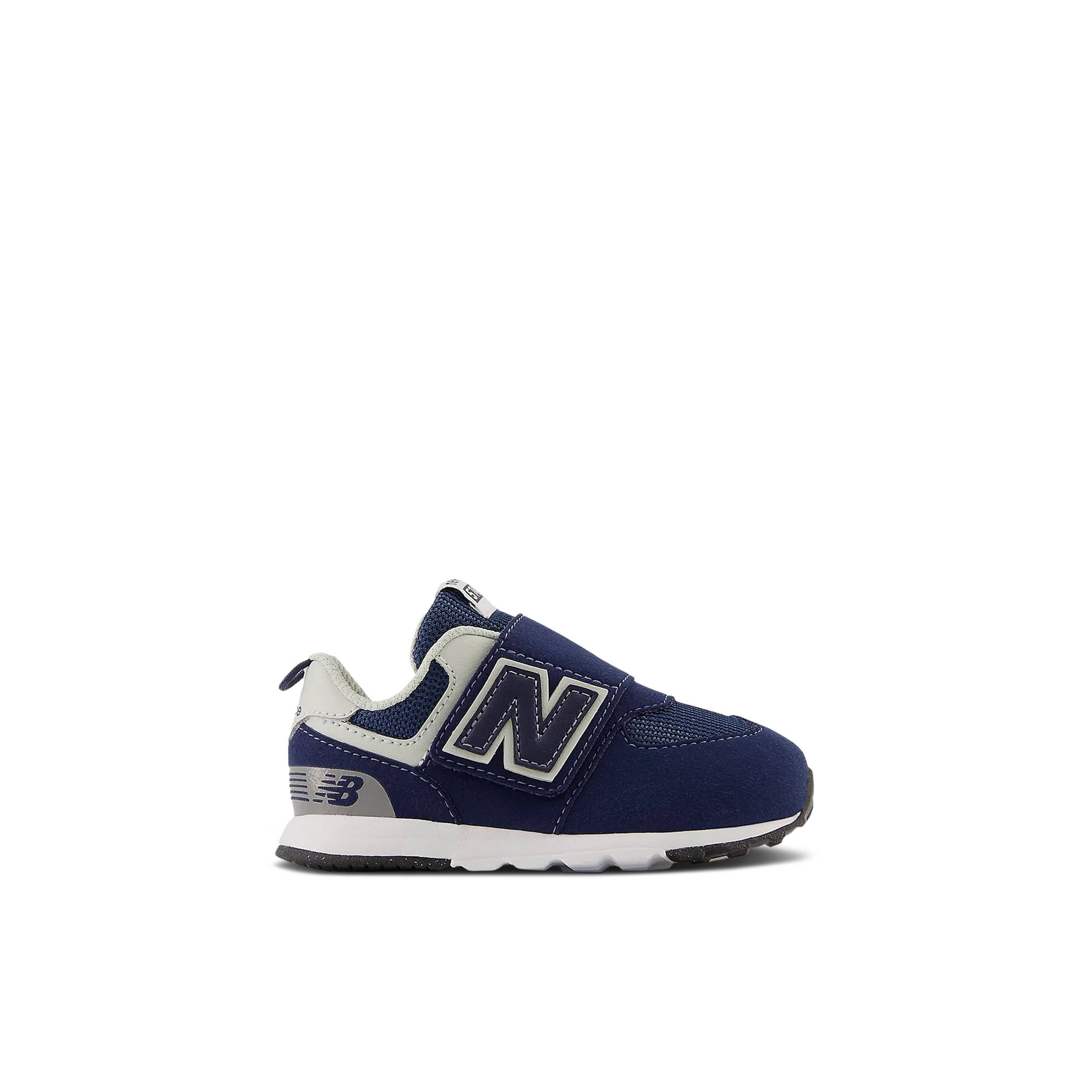 New Balance 574 New-B Hook & Loop Navy TD | NW574NV | Laced