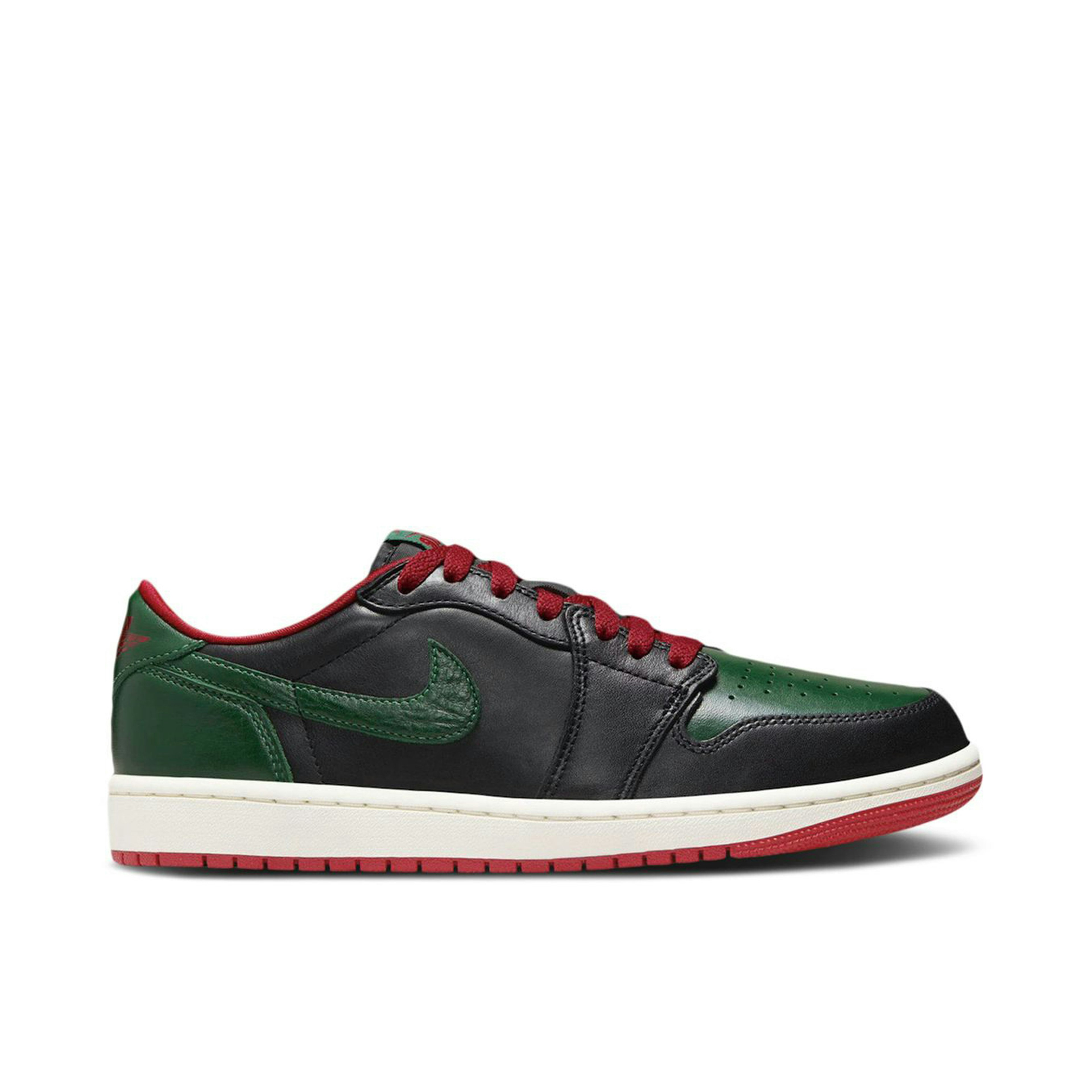 Air Jordan 1 Retro Low OG Gorge Green Varsity Red Womens