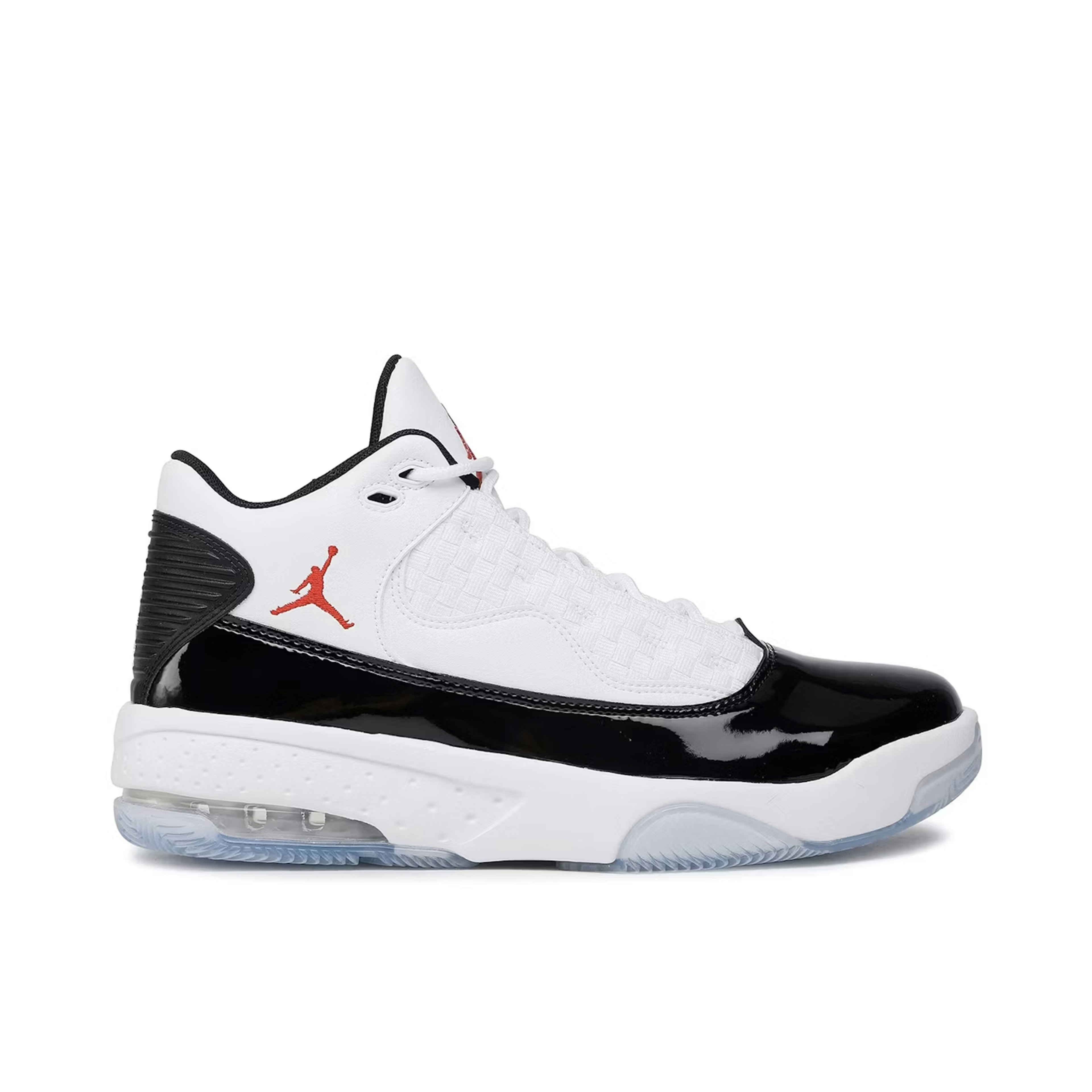 Air Jordan Max Aura 2 White Black Gym Red