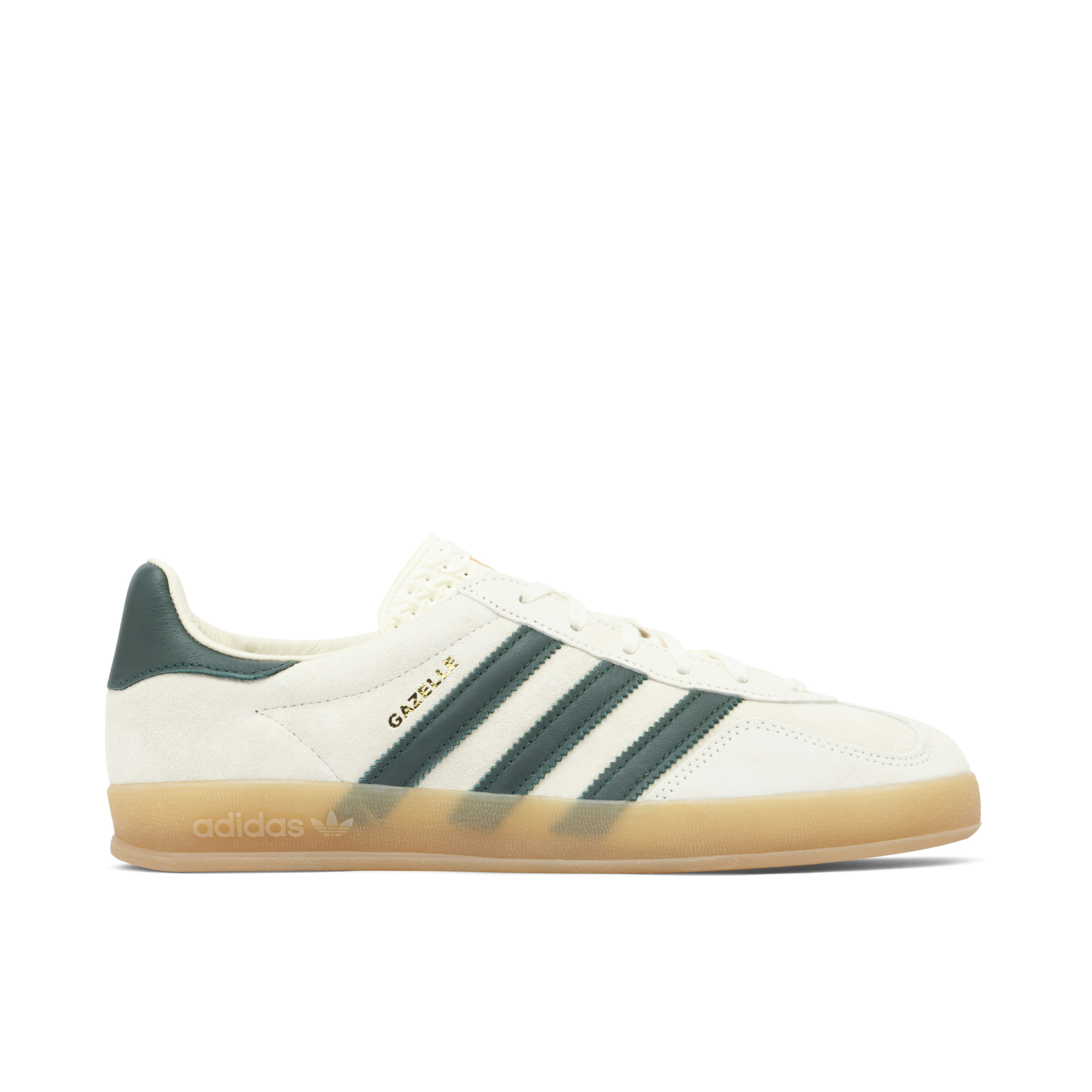 Adidas Gazelle Indoor White Green Gum