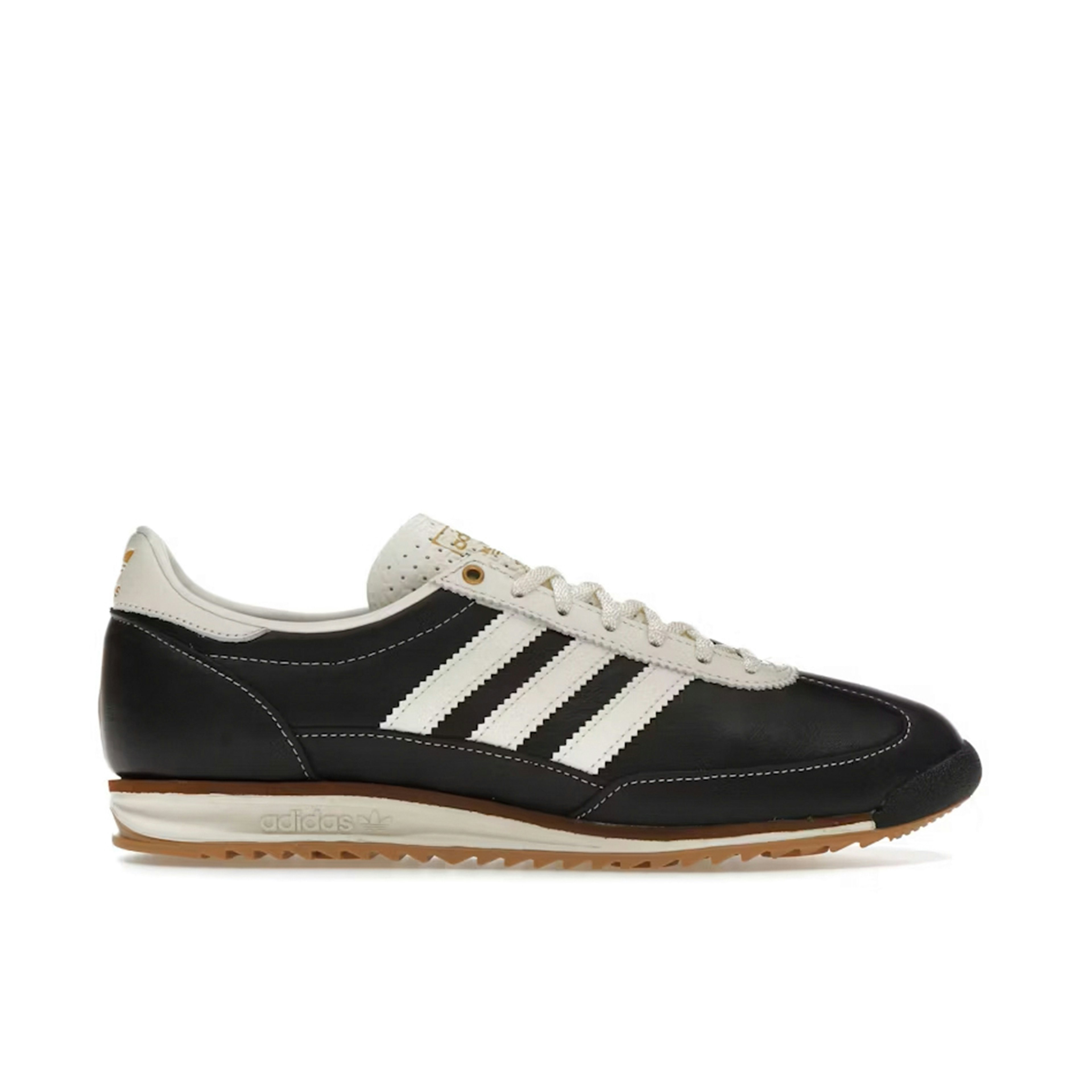 Adidas SL 72 Core Black Leather Womens