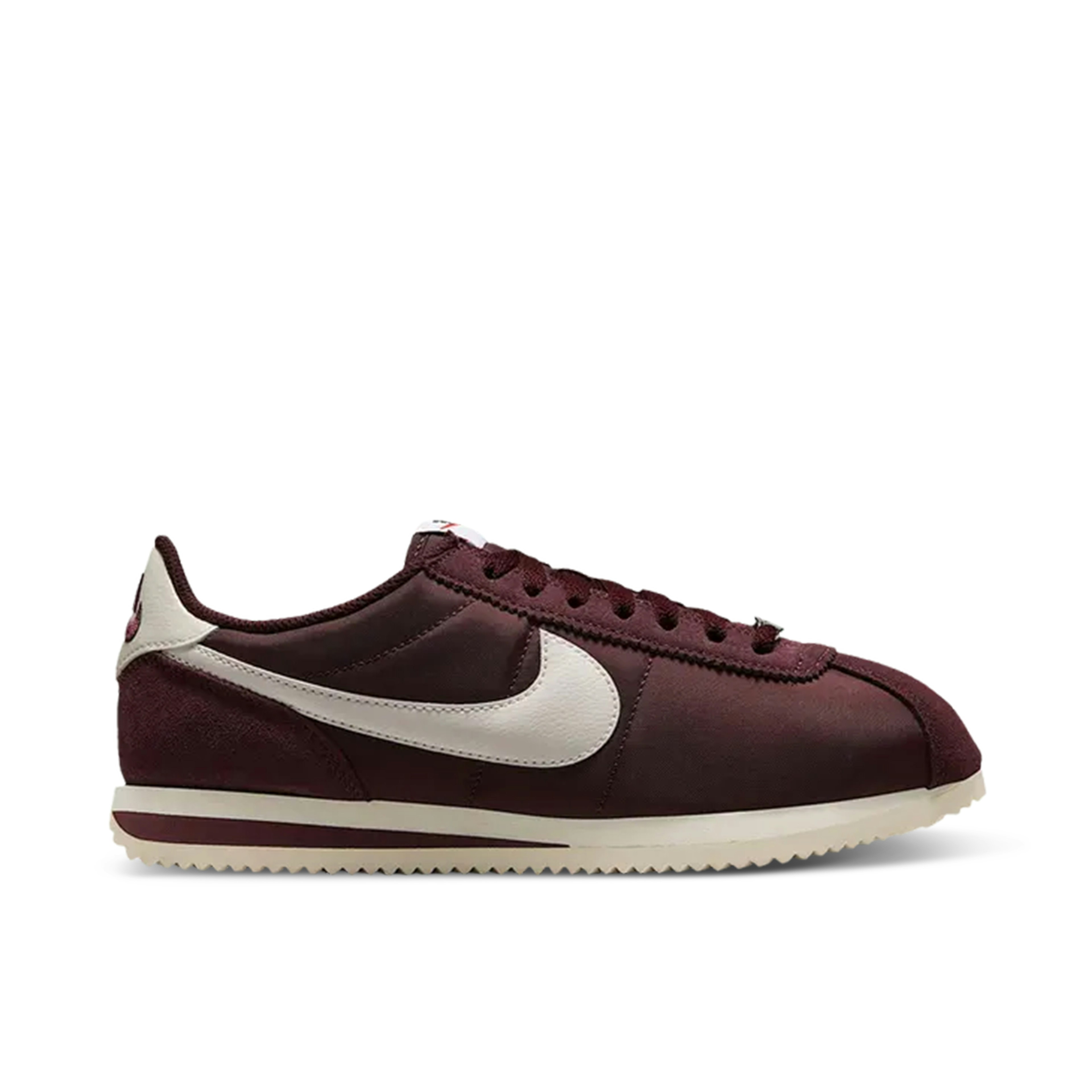 Nike Cortez Textile Burgundy Crush Sail Womens
