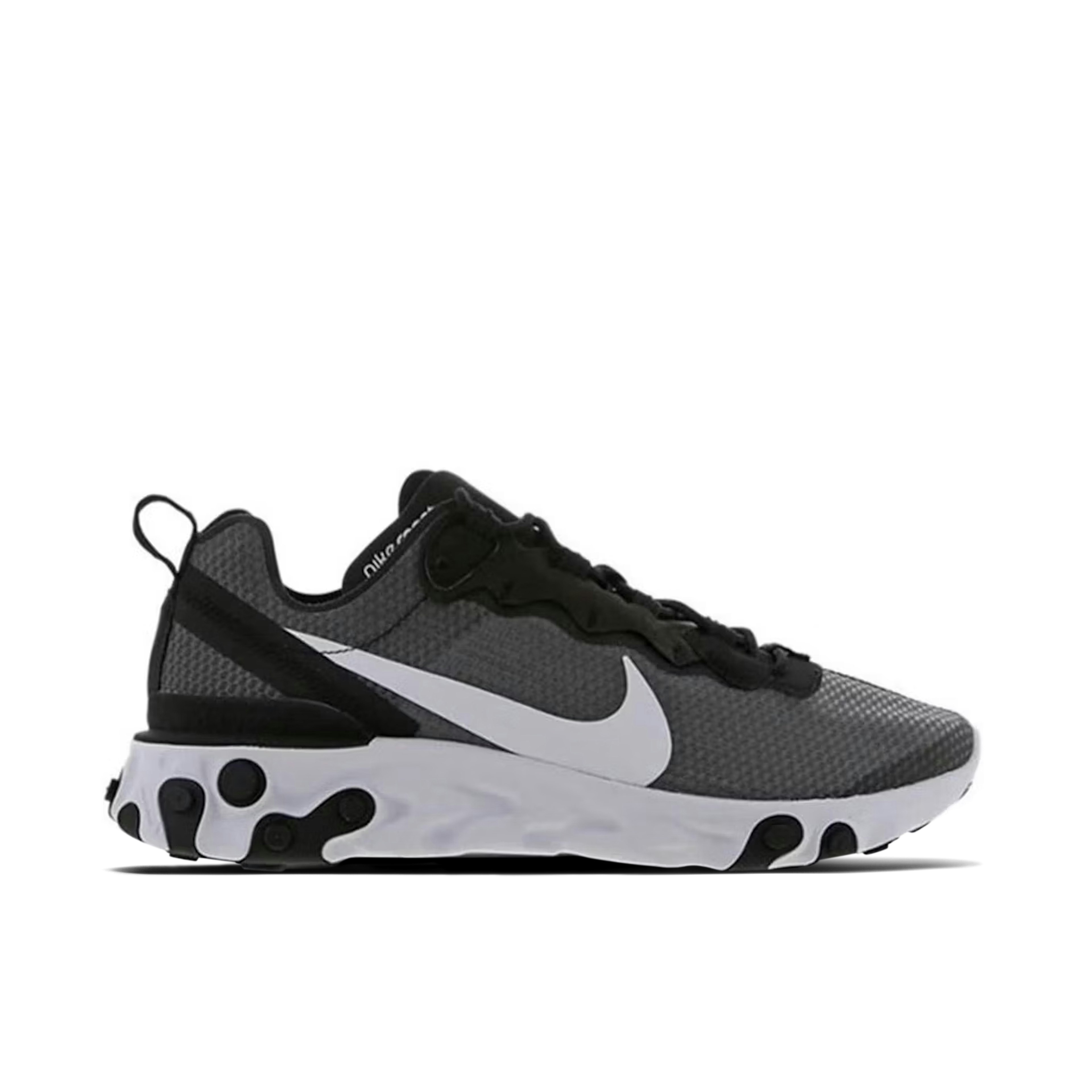 Nike React Element 55 SE Black White