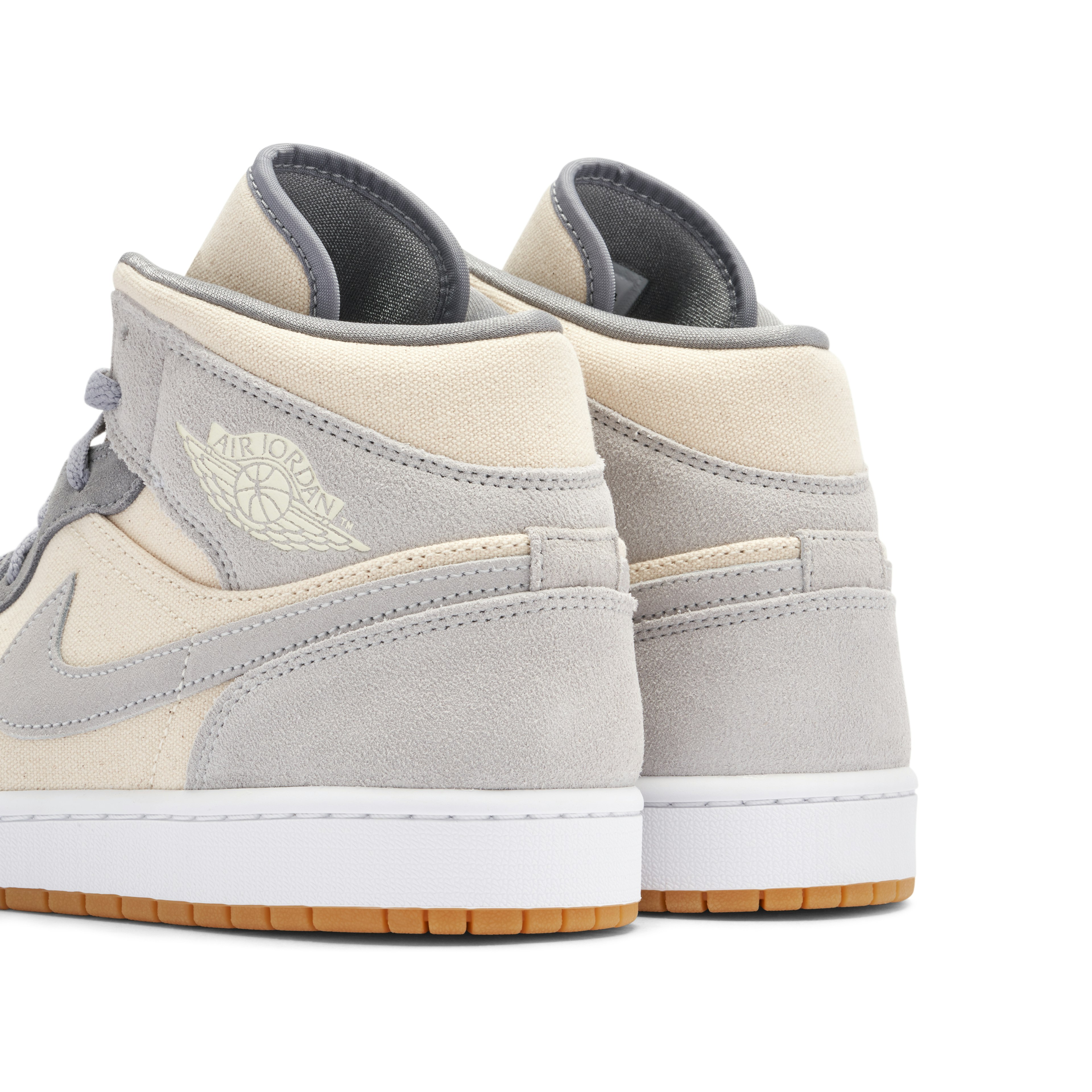 Air Jordan 1 Mid Cream Grey