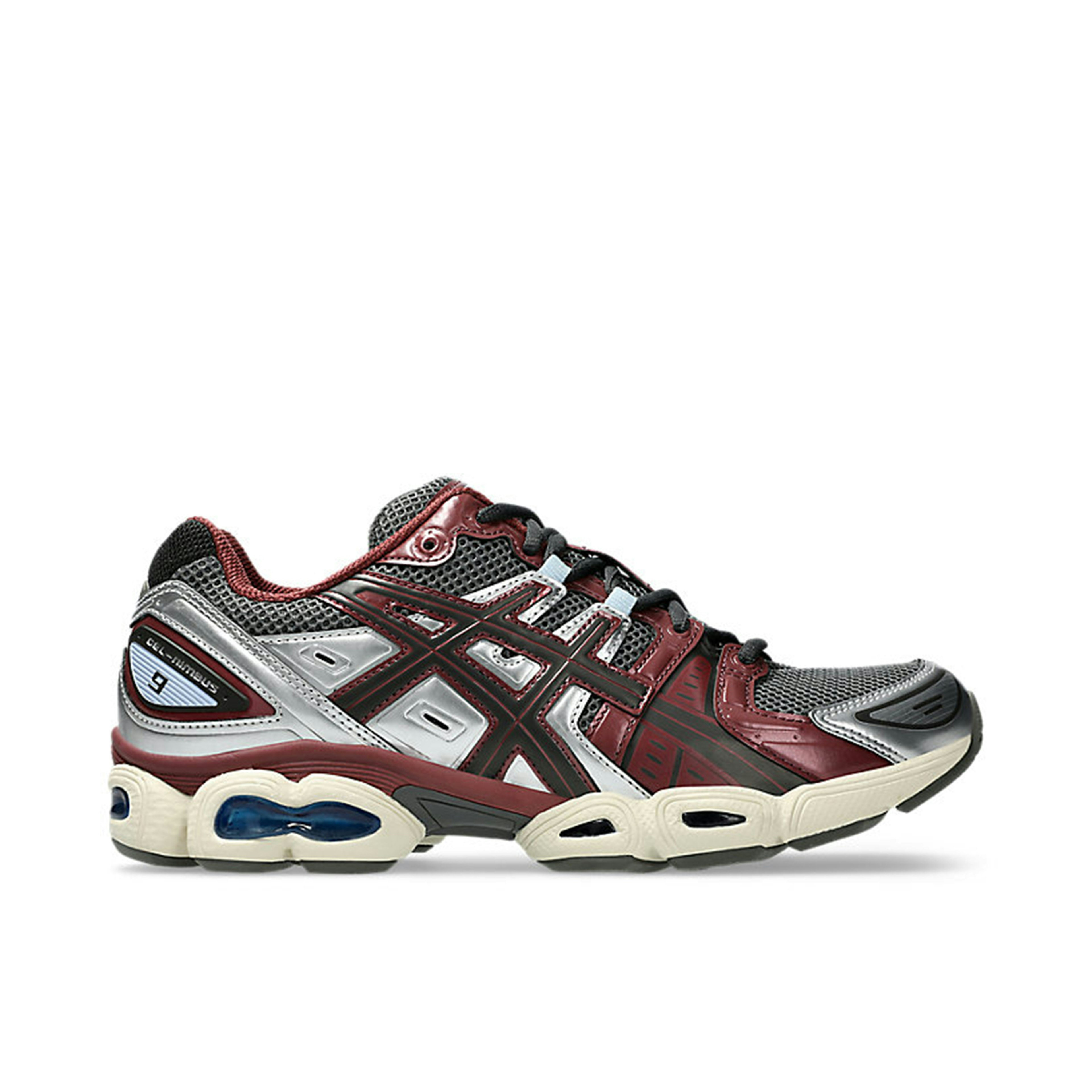ASICS Gel-Nimbus 9 Truffle Grey Dark Cherry